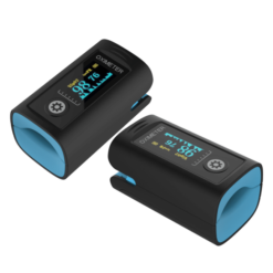 Alternative view of Creative PC60F Finger Pulse Oximeter. 4 direction display, MoveOxy SPO2 Technology